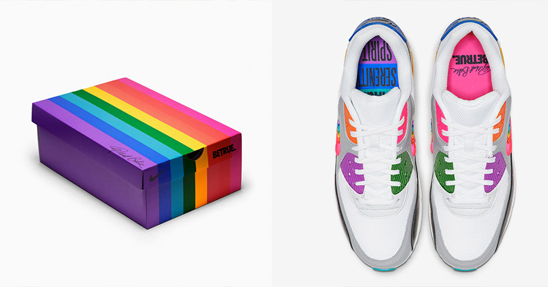 Nike 挺平權很自然，但光看到鞋盒就讓人想買了