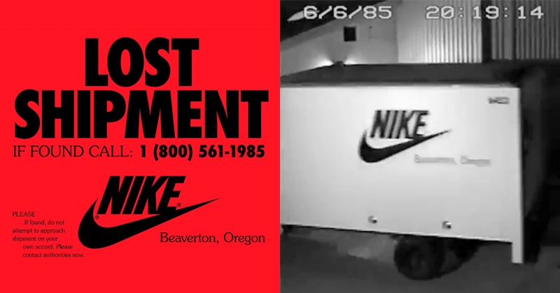 貨車裡裝了什麼？Nike 發布協尋啟事，希望網友幫忙找 34 年前的「失蹤貨車」？！