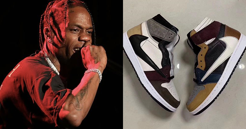 又有新曝光！Travis Scott x AJ1 樣品鞋諜照流出