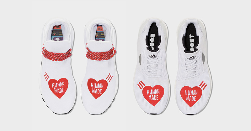HUMAN MADE x adidas「Love」討喜紅心設計釋出