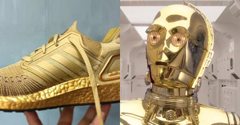 滿腳黃金！《Star Wars》x adidas UltraBOOST 19「C-3PO」首度曝光！