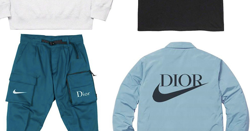 Dior 與 Nike 可能推出聯名服飾單品？