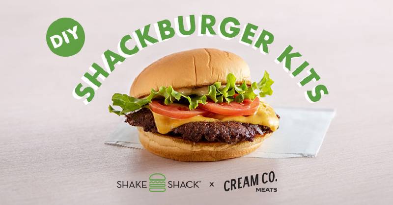 不用膽顫心驚的出門吃飯了！ 美國超有名 Shake Shack 漢堡將原料送到你家門口！