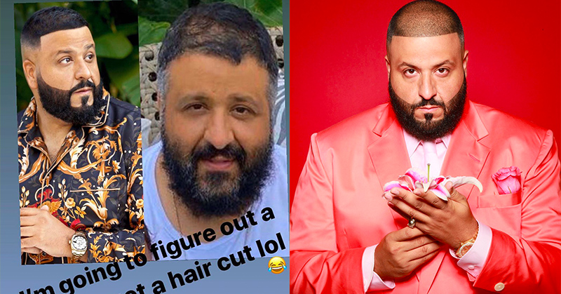 讓我剪頭髮啦！DJ Khaled 搞笑po出自己邋遢照 前後比對完…哪來的路邊阿公？？