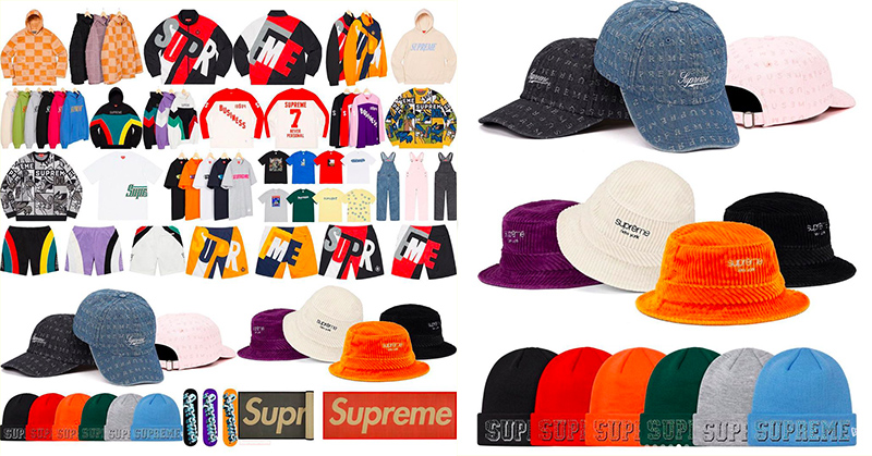 Supreme今年度春夏系第八週新品上市 預計這三款帽子又要成為搶手貨囉！