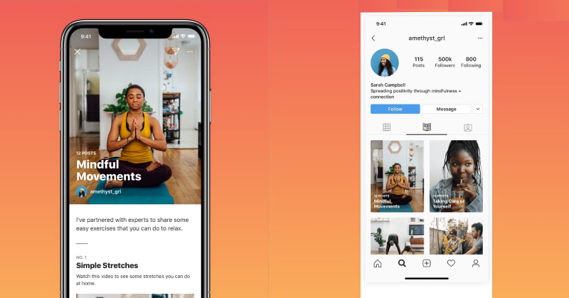 幫健康資訊開一個管道！Instagram 發佈最新健康用途「指南」功能！