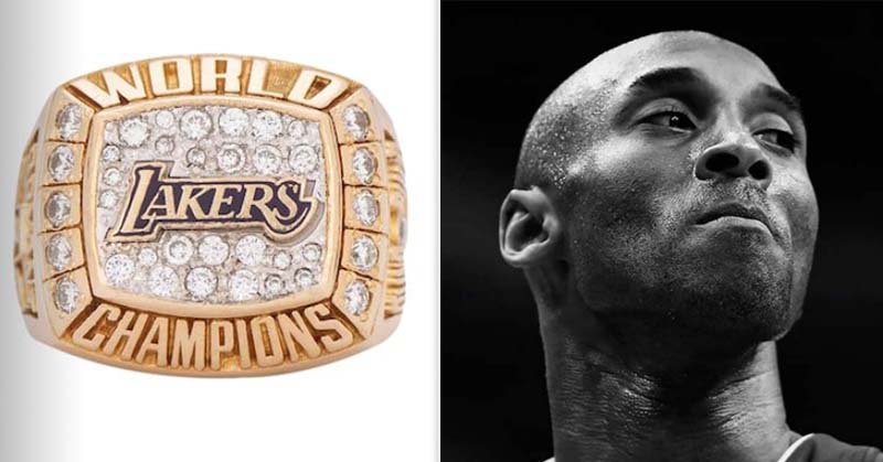 不只喬丹商品漲天價！Kobe 20 年前冠軍戒指拍賣價高達600萬！