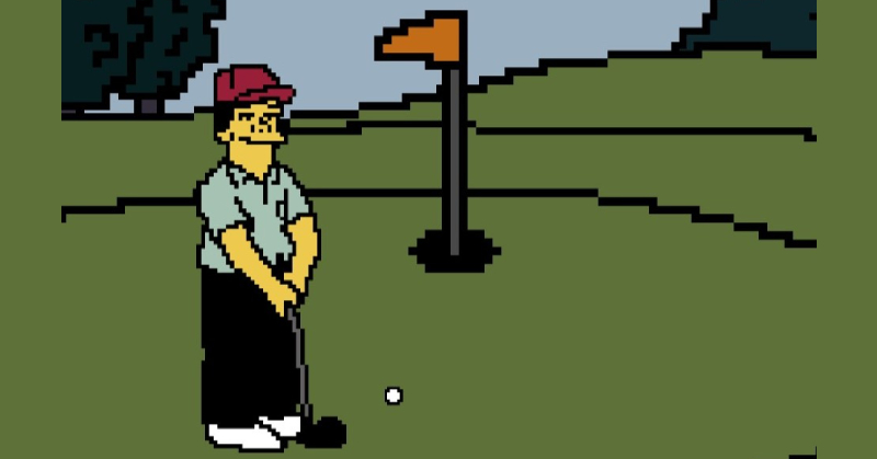 回味經典橋段！《辛普森家庭》推出網頁版高爾夫互動遊戲！