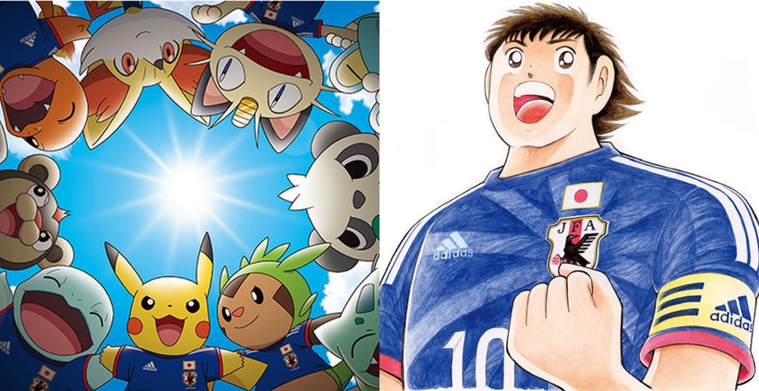 皮卡丘和大空翼組隊！ adidas 攜手「Pokémon寶可夢」、「足球小將翼」打造日本夢幻連線！