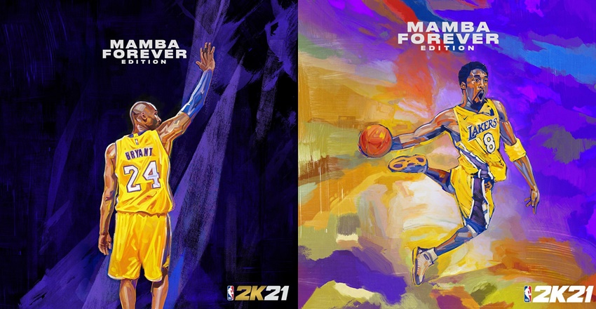 球迷淚收！永遠的黑曼巴 KOBE BRYANT 登上「NBA 2K21」傳奇版封面！