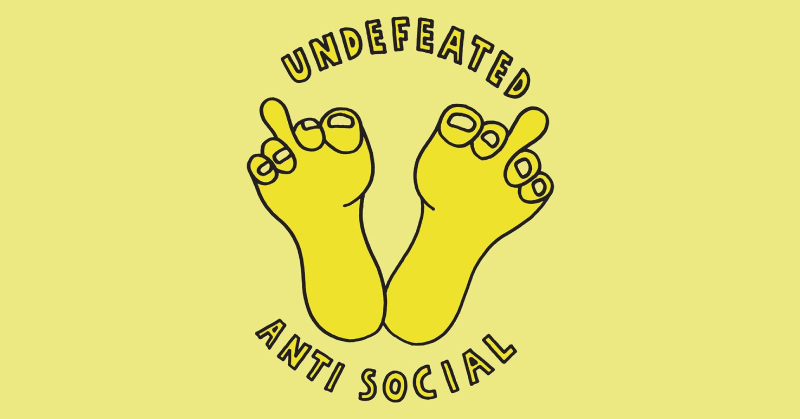 找 UNDEFEATED 聯名的 Anti Social Social Club 熱度能再起來嗎？