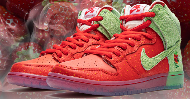 竟敢遲到這麼久！Nike SB 大麻日鞋款「草莓咳嗽」到底什麼來頭？