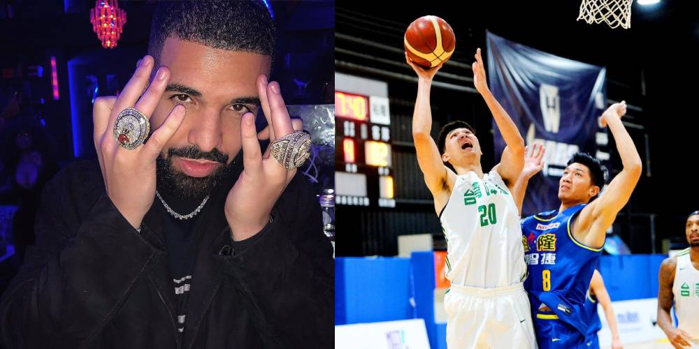饒舌大佬神秘降臨台灣？！Drake 突發文喜獲「SBL」籃球聯盟冠軍戒指！網友：跟隨書豪腳步？