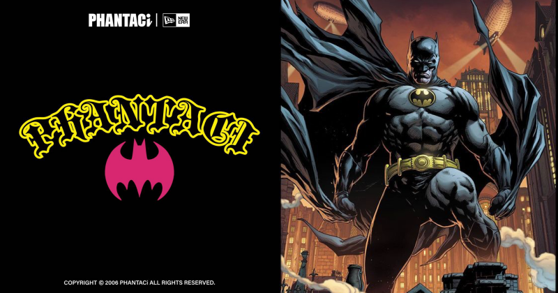 連周杰倫都擋不住它的魅力！New Era 攜手 PHANTACi 推出 BATMAN 三方聯名系列，DC 狂粉不收就真的遺憾一輩子～