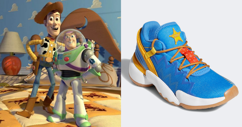 史上最欠收的聯名！adidas 攜手 Pixar 打造童趣滿點的《玩具總動員》聯名大作，胡迪警長、巴斯光年全都化身籃球鞋出擊！