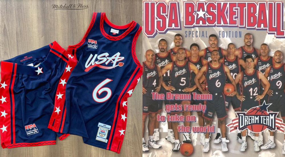 籃球迷尖叫！Mitchell & Ness 重磅打造經典復刻 「96 Dream Team 」球衣，台灣還搶先全球上市？！