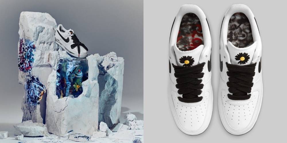 天王揭露神秘白雛菊面紗！GD 親自曝光的 Nike AF1「PARANOISE」2.0 本月全面開售！