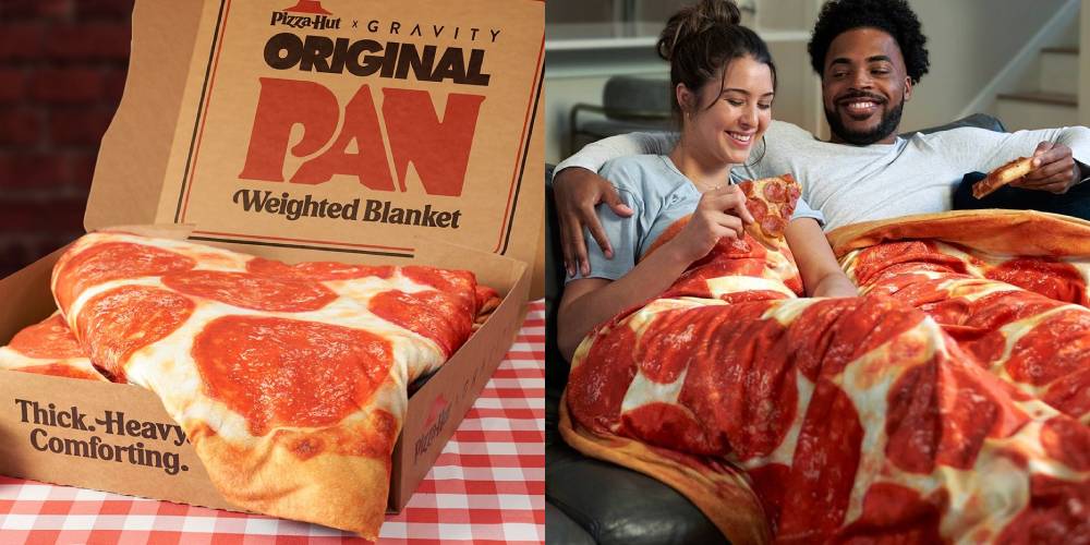 看起來好吃到想咬一口！必勝客推出超銷魂「Pizza 毯」，不只美味還能治療失眠焦慮！
