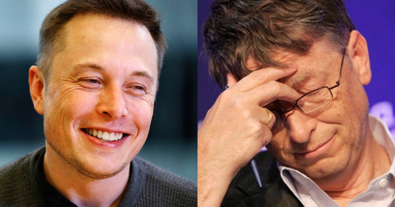 開著特斯拉狂飆直接狠狠超車！Elon Musk 擠下 Bill Gates 成為全球第二大富豪！