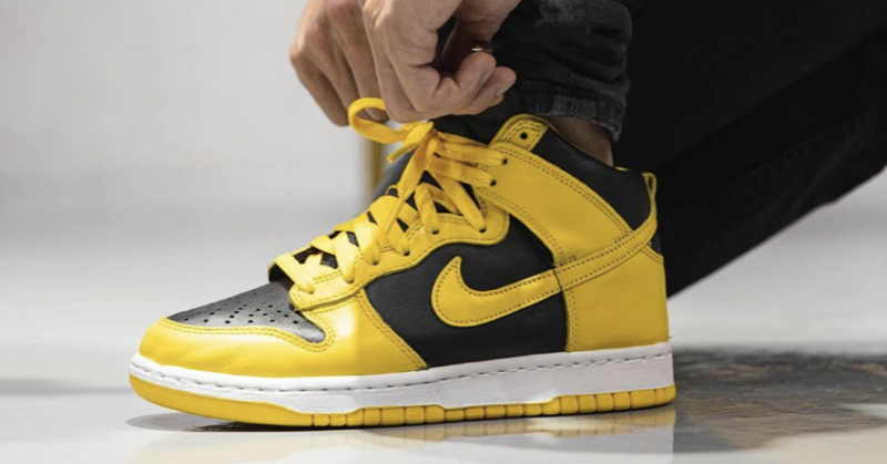 引頸期盼的閃耀鞋款！連 Wu-Tang Clan 都只能流口水，Nike Dunk「大黃蜂」終於復刻登場啦！