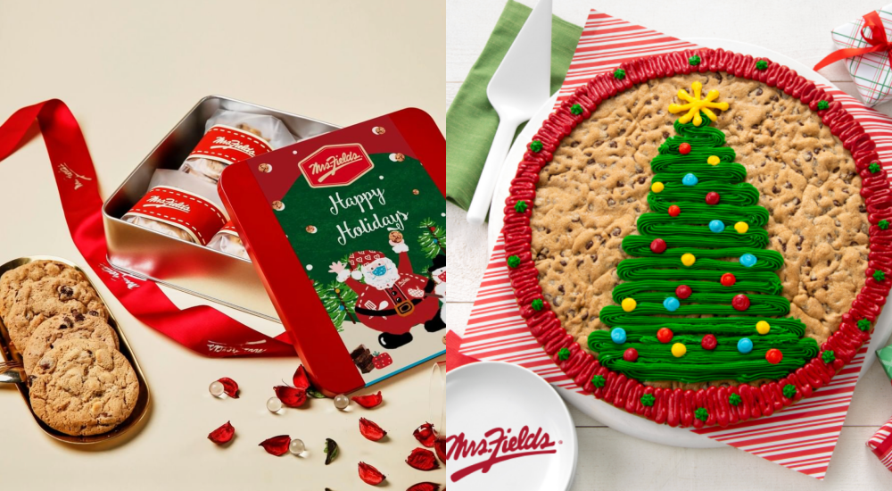 螞蟻人出動！餅乾品牌 Mrs. Fields「耶誕限定新品」熱騰騰上市，巨大 Cookiecake 化身耶誕餐桌焦點！