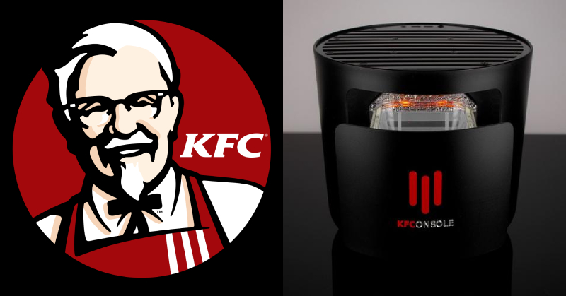 真的沒在跟你開玩笑！邊玩遊戲邊熱炸雞不是夢，KFC 肯德基正式推出全新次世代「炸雞主機」！