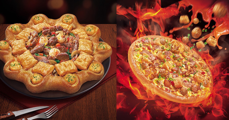 《必勝客》沒有極限！鼎王麻辣鍋變 PIZZA ？還有高登招牌菜「威靈頓牛排」披薩，刷出味蕾新高度！