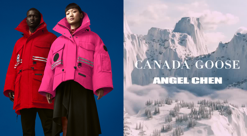 霸王級寒流也不怕！CANADA GOOSE 攜手 ANGEL CHEN 打造「春季膠囊系列」，過年招桃花、招財一件全搞定！