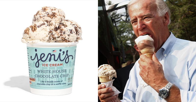 白宮口味限定冰淇淋？拜登總統最喜歡的味道原來是它！