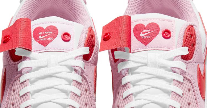 浪漫單身貴族的情人節首選！今生只愛 AM 一鞋，Nike 發布首創「藏著甜蜜情書」的 Air Max 90！