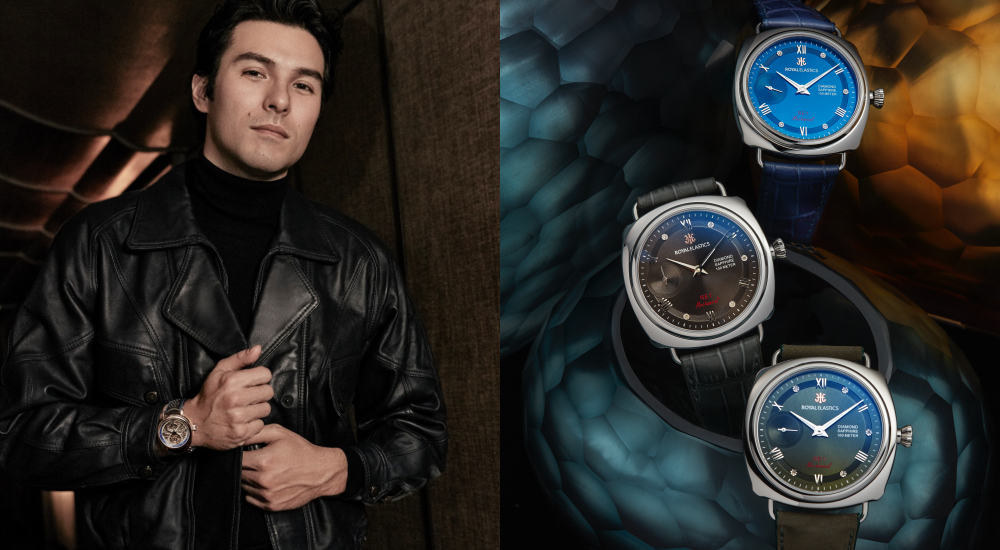 男神鳳小岳都鍾愛它！ROYAL ELASTICS 打造全新「TRON 陀飛輪錶款」，完美詮釋創新精神！