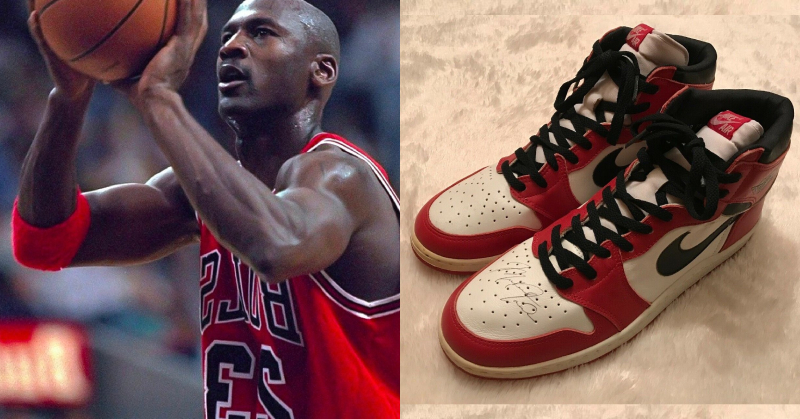 歷史上最貴魔王鞋出爐！Michael Jordan 本人親筆簽名加持，這雙「唯一芝加哥 AJ1」竟要價 3,000 萬元！