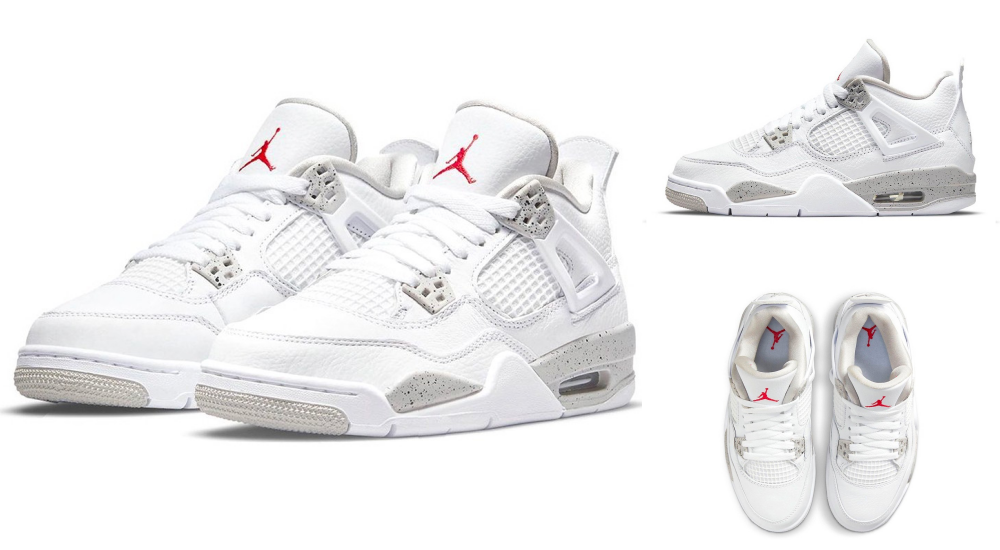 白鞋不嫌多！Air Jordan 4 最新配色「White Oreo」火熱發佈，質感系鞋頭還不搶收？
