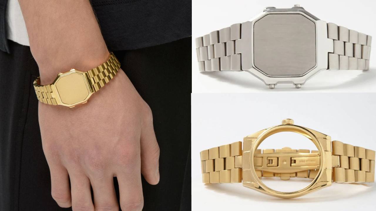 沒辦法看時間的錶你會買？！ AMBUSH 推出兩枚錶型飾品卻比普通錶貴　10 倍，網友：誰會戴一塊鐵走在路上？