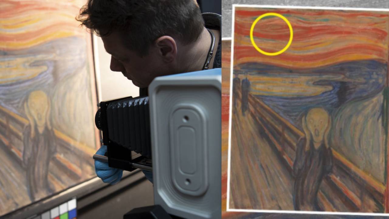 用「紅外線」才發現世紀之謎！名畫《吶喊》隱藏秘密，挪威美術館終於出面證實！
