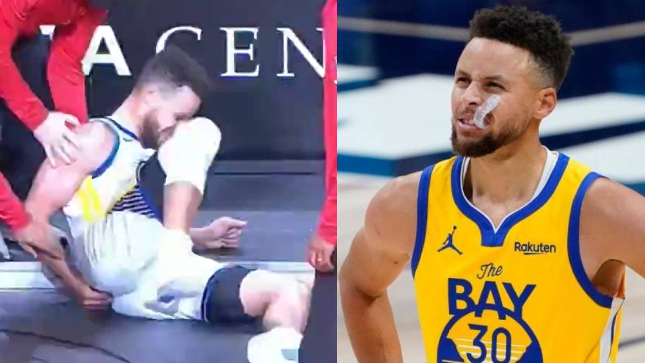 沒有他勇士怎麼玩？！Stephen Curry 撞到「尾椎」受傷直接離開現場，球迷：球隊不能沒有你啦！