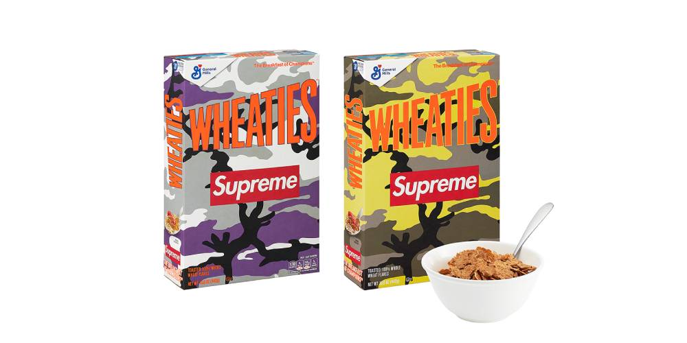 讓你心服口也服的好潮味！不是 Supreme x Wheaties 的「最高麥片」我可是不吃的喔！