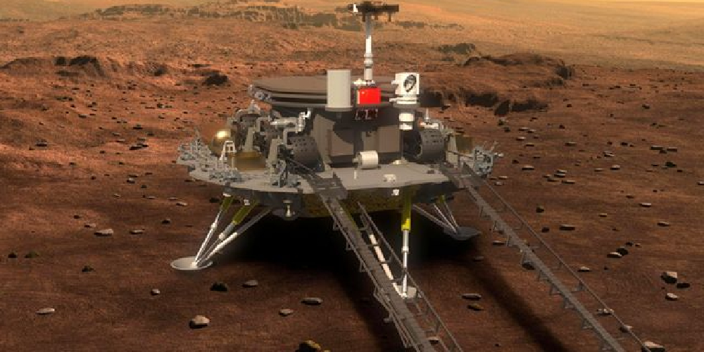 太空也有維尼足跡？！中國成第二個登入火星的國家，證明超英趕美不是喊假的啦！