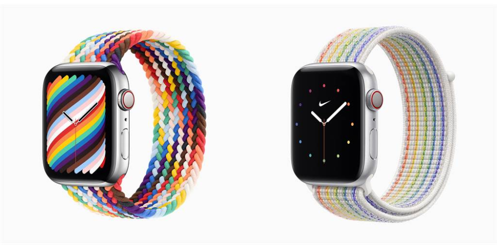 我們的愛很像！Apple 攜手 Nike 推彩虹編織錶帶，一起驕傲的戴上！