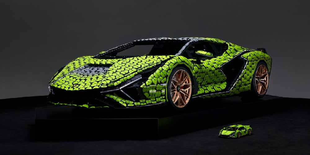 買不起超跑應該很合理？！LEGO Technic 打造 1：1 尺寸 Lamborghini，原來我連模型都買不起！