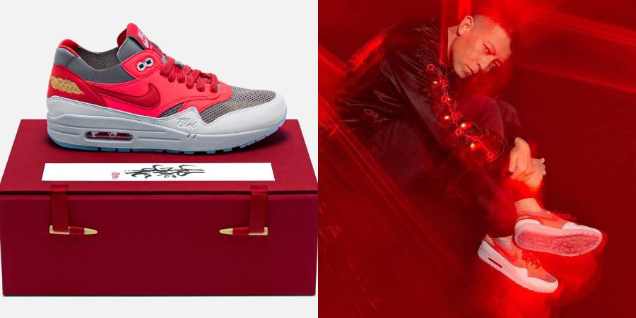 全球限量 4 雙現在你也可以擁有！CLOT x Nike Air Max 1 死亡之吻「紅太陽」台灣發售訊息全面公開！
