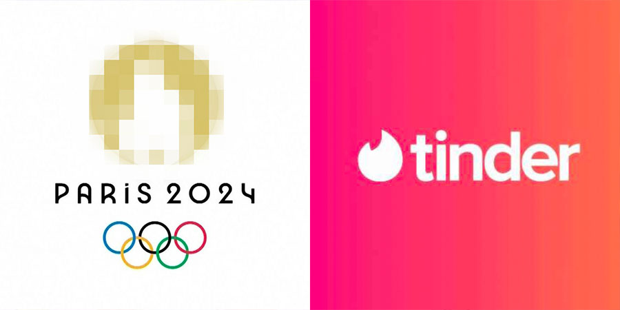 到底是奧運還是交友軟體？ 巴黎奧運公佈正式 Logo 被網友質疑太像 Tinder！