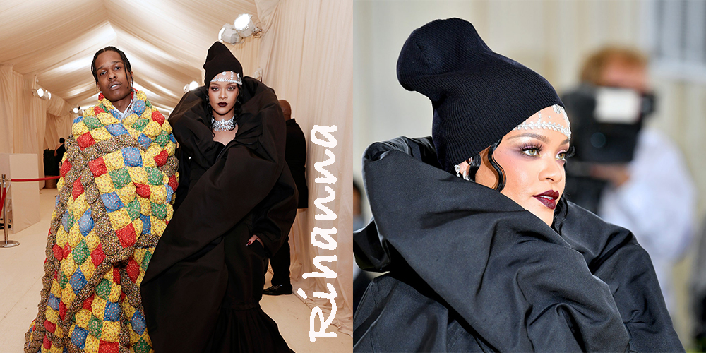 誰說黑不能在紅毯更勝一籌？Rihanna 壓軸出場 MET GALA 前衛造型獨佔全版面！