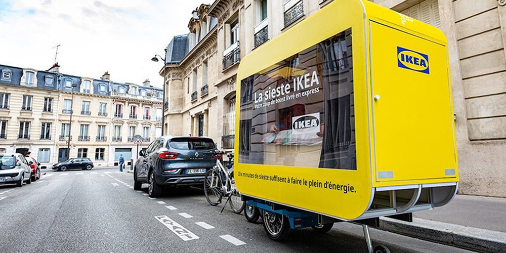 出門上班也能睡飽飽？法國 IKEA 啟動「移動睡眠艙」隨時讓你倒頭就睡！