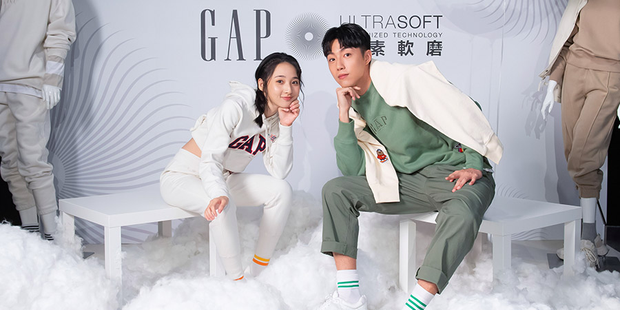 戲劇界話題新星「李沐」、「蔡凡熙」 首度同台合作，正式加入 Gap 品牌好友行列！