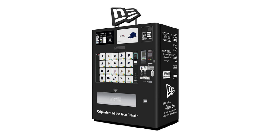 首個帽子自動販賣機                「NEW ERA STAND」
