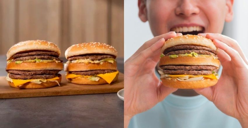 留言刷一整排漢堡！麥當勞「無敵大麥克」四層牛肉限時登場！