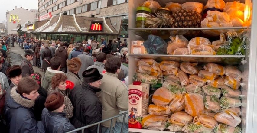 麥當勞不賣俄羅斯了！戰鬥民族現在冰箱都是漢堡？！
