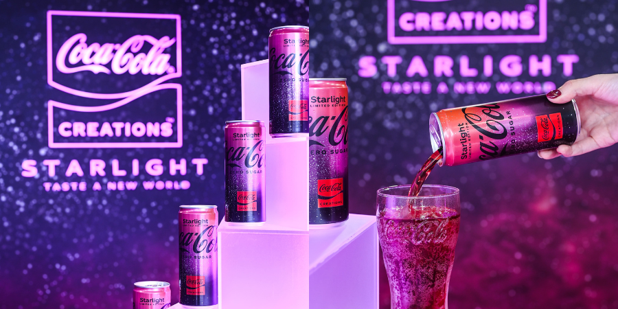 可口可樂首款以太空為靈感的限定商品「星河漫步 Starlight」在台上市！！