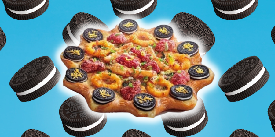 披薩也可以轉一轉舔一舔泡一泡 ！？必勝客全新 OREO 餅皮 鹽酥雞披薩
